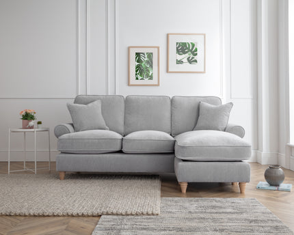 Model 02 3-Seater Sofa with Chaise – Elegant & Spacious Sectional Sofa with Six Color Variations