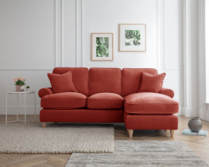 Model 02 3-Seater Sofa with Chaise – Elegant & Spacious Sectional Sofa with Six Color Variations