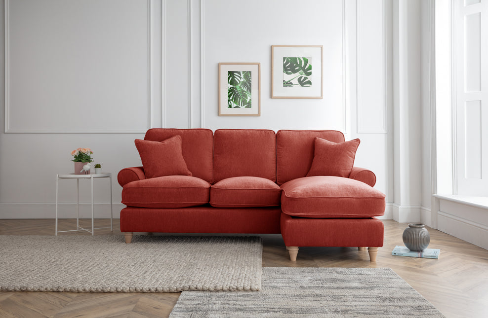 Model 02 3-Seater Sofa with Chaise – Elegant & Spacious Sectional Sofa with Six Color Variations