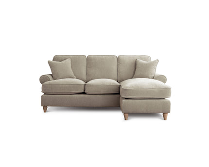 Model 02 3-Seater Sofa with Chaise – Elegant & Spacious Sectional Sofa with Six Color Variations