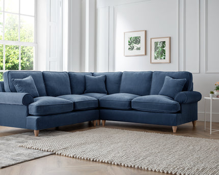 Model 02 4-Seater Sofa – Spacious L-Shaped Sectional with Six Color Variations