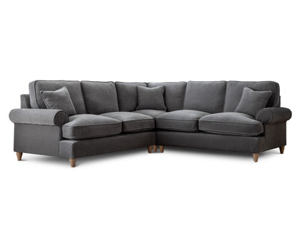 Model 02 4-Seater Sofa – Spacious L-Shaped Sectional with Six Color Variations