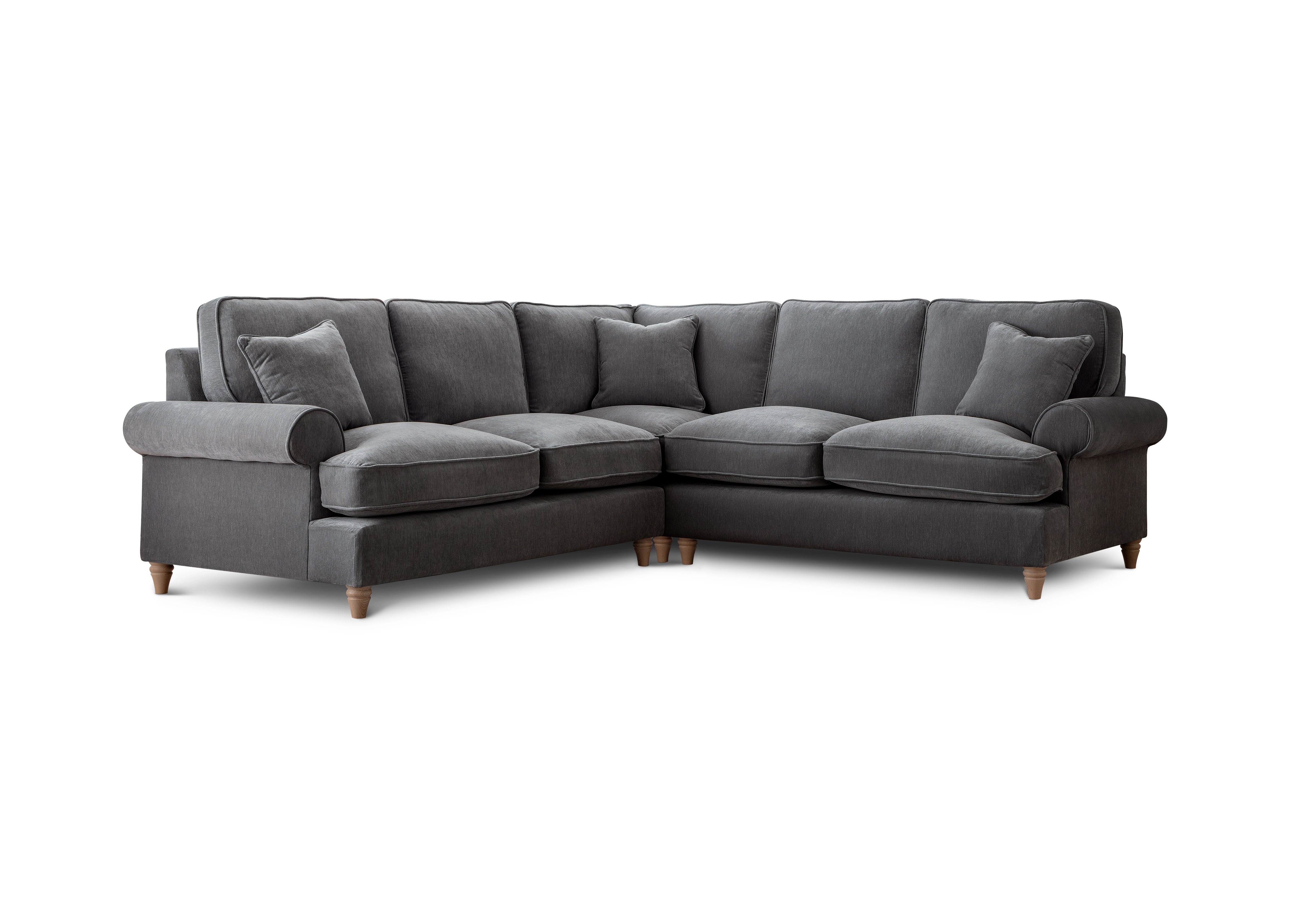 Model 02 4-Seater Sofa – Spacious L-Shaped Sectional with Six Color Variations