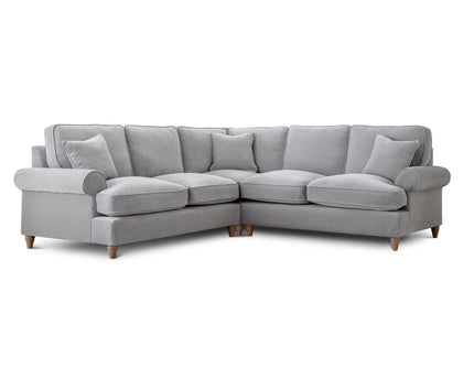 Model 02 4-Seater Sofa – Spacious L-Shaped Sectional with Six Color Variations