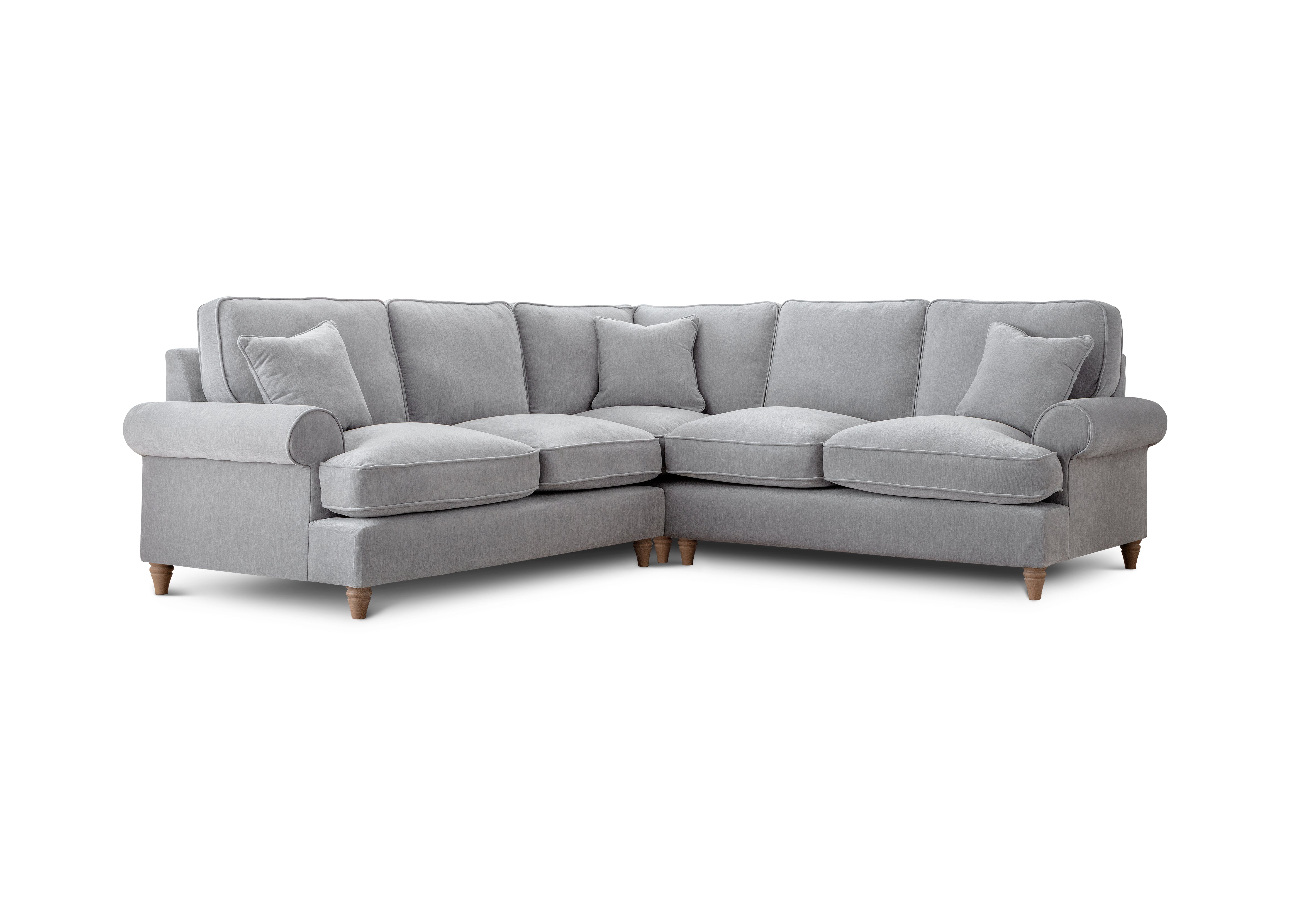 Model 02 4-Seater Sofa – Spacious L-Shaped Sectional with Six Color Variations