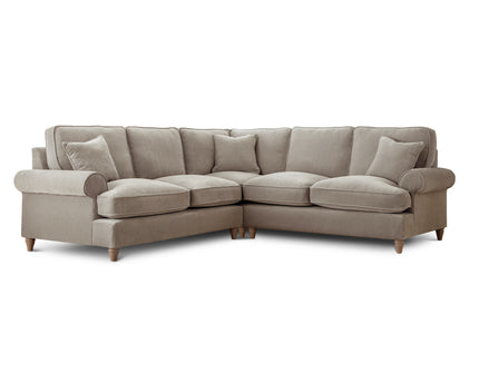 Model 02 4-Seater Sofa – Spacious L-Shaped Sectional with Six Color Variations
