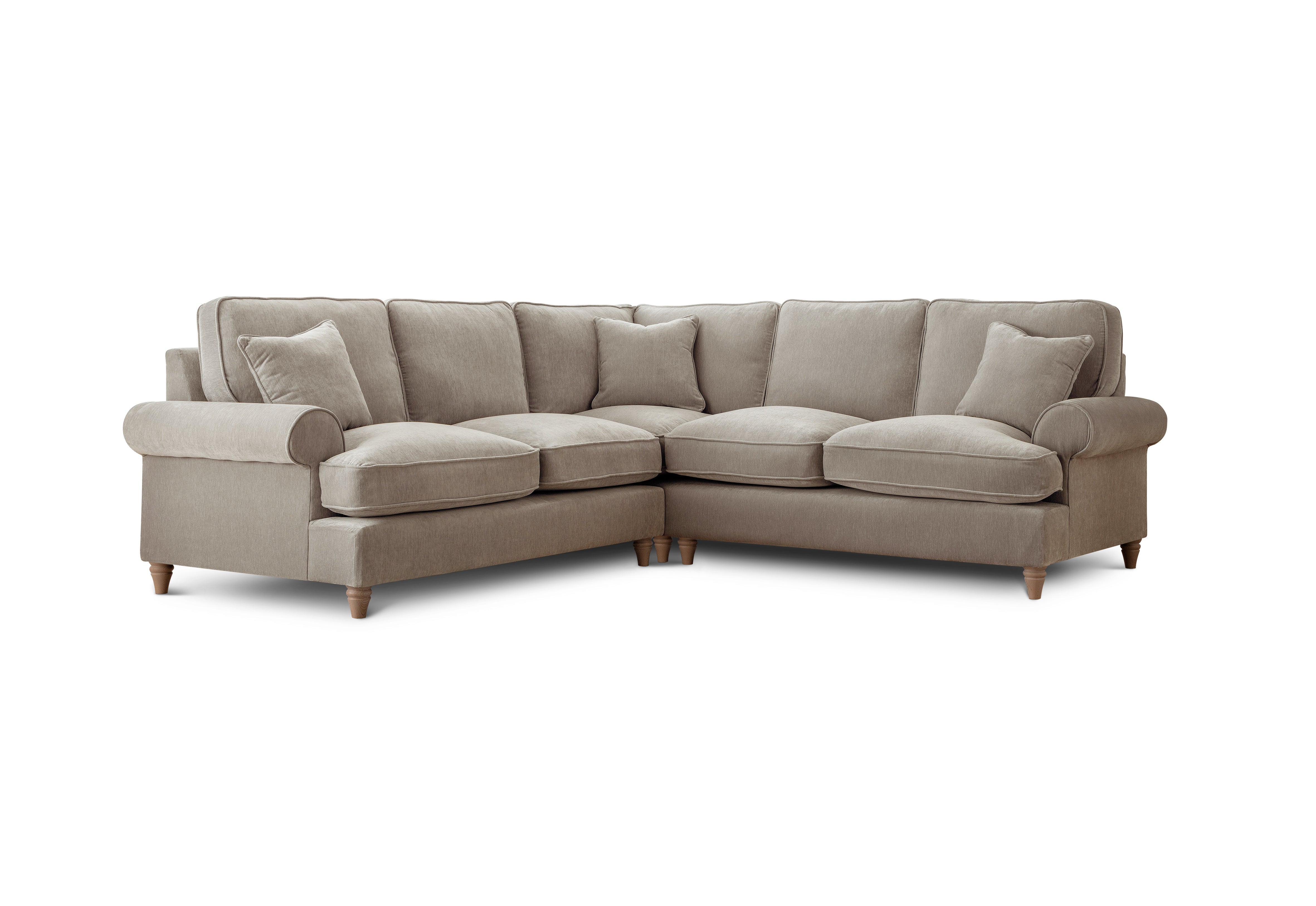 Model 02 4-Seater Sofa – Spacious L-Shaped Sectional with Six Color Variations