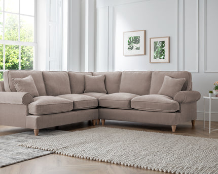 Model 02 4-Seater Sofa – Spacious L-Shaped Sectional with Six Color Variations