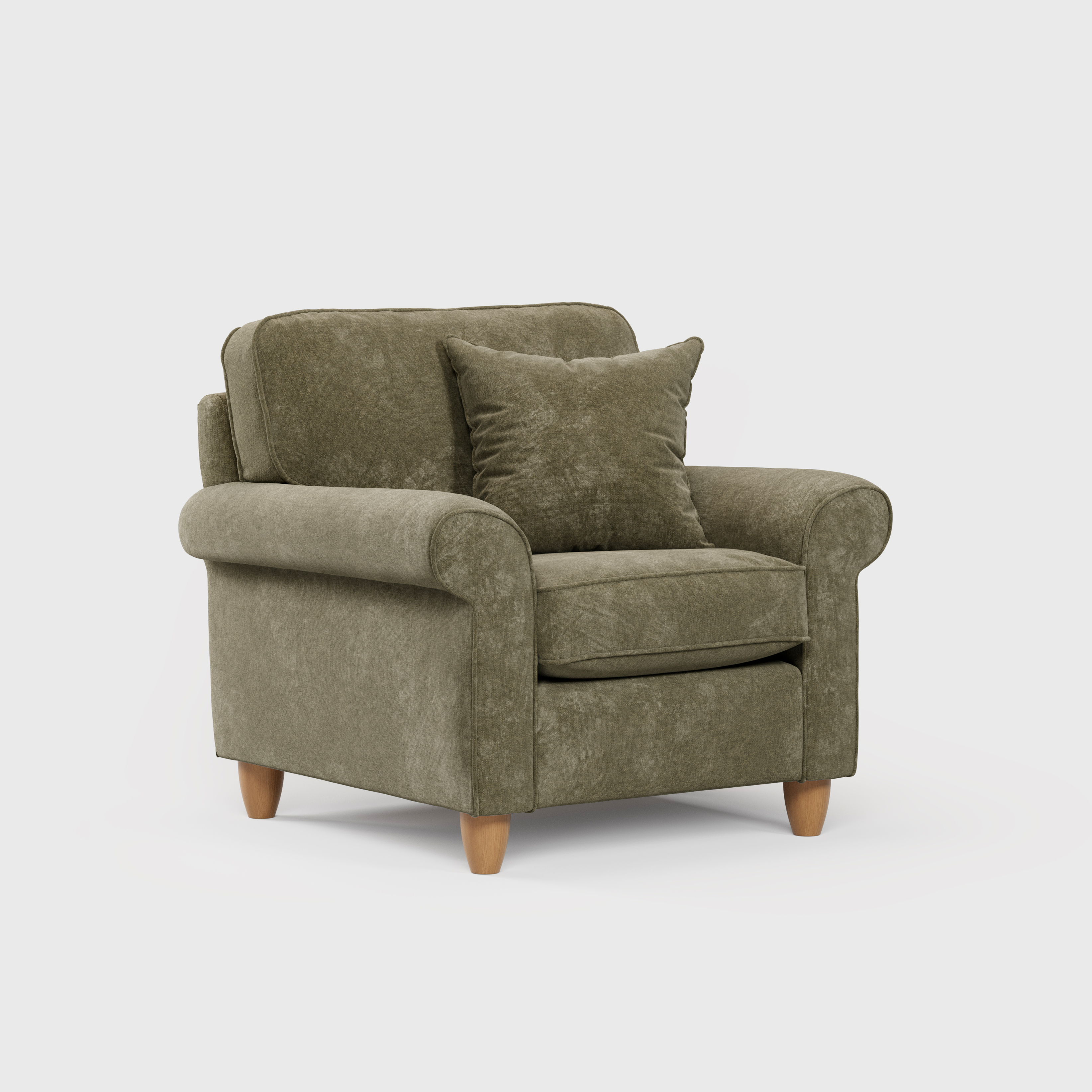 Model 33 1-Seater Sofa – Comfortable Single Chair with 8 Color Variations
