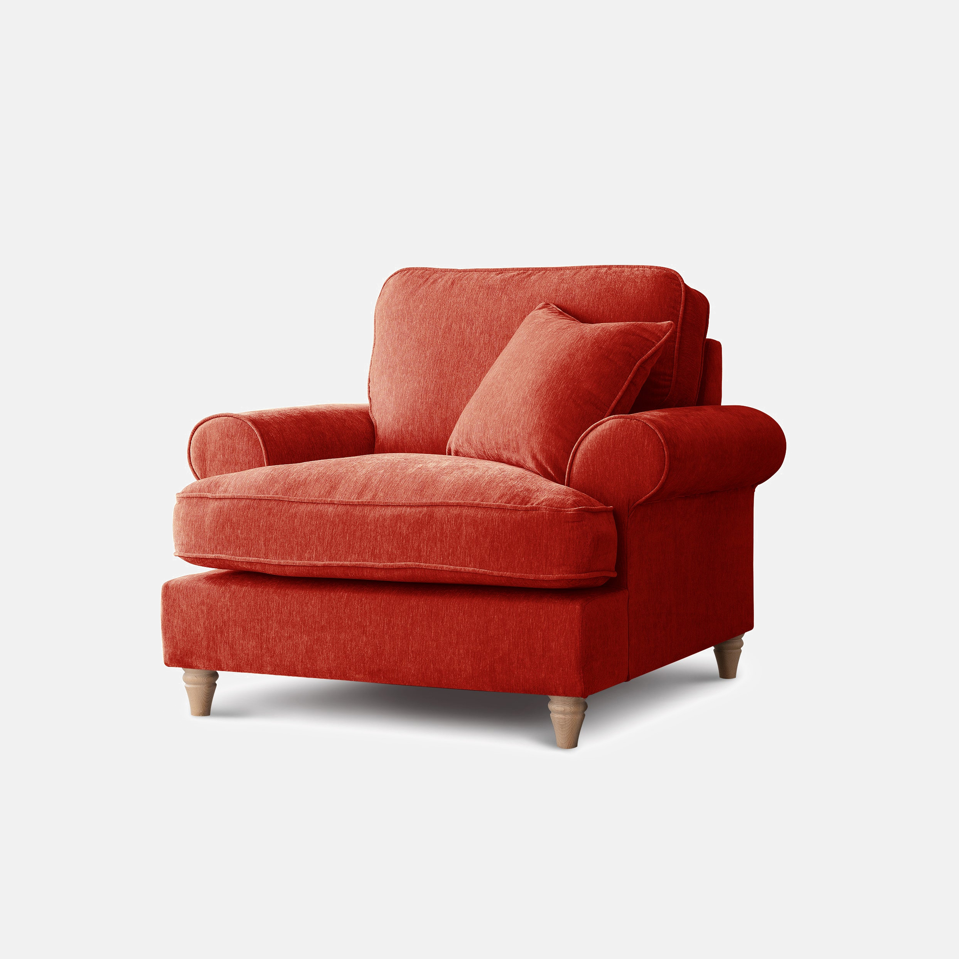 Model 02 – 1 Seater Sofa – Comfortable Single Seat Chair with Six Color Variations