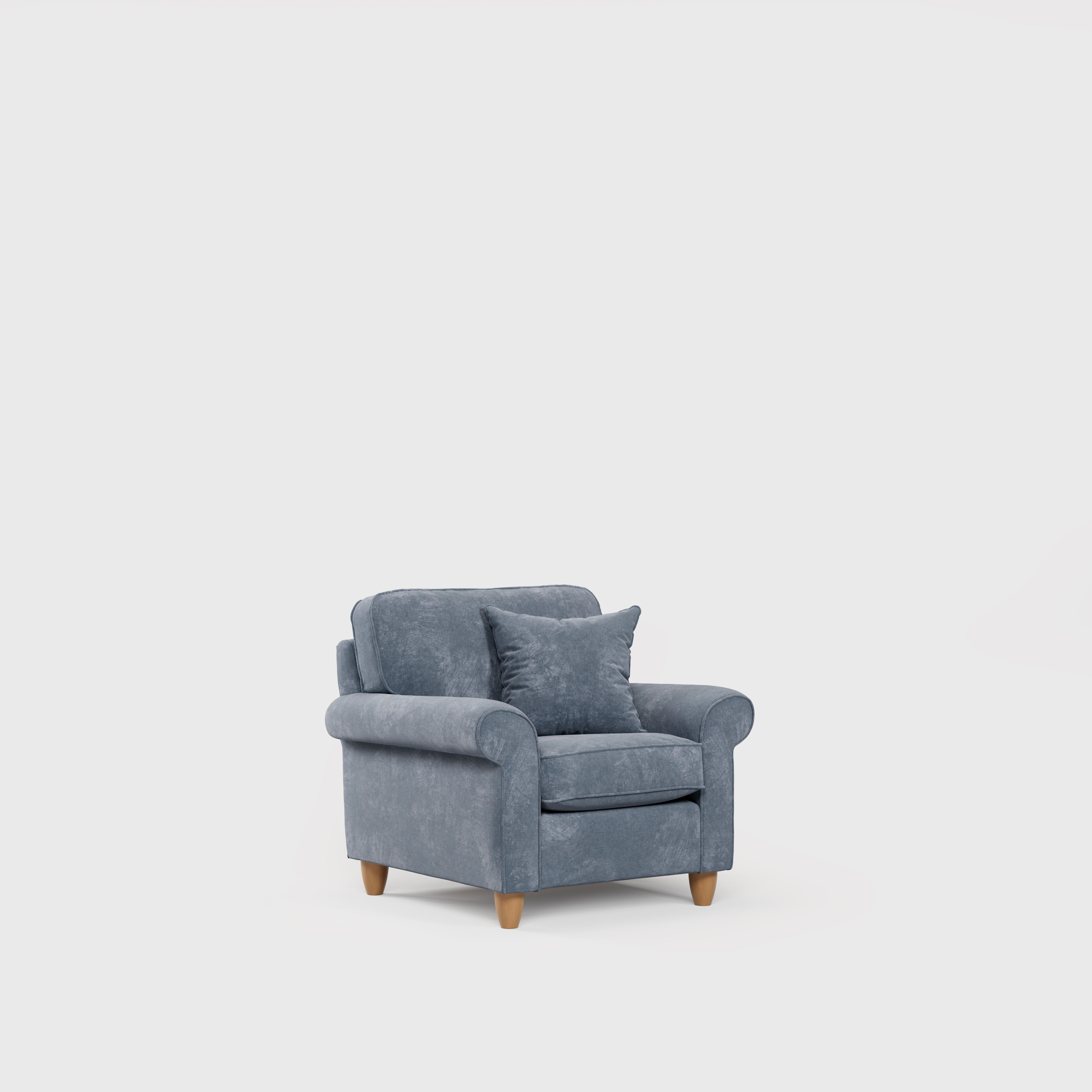Model 33 1-Seater Sofa – Comfortable Single Chair with 8 Color Variations
