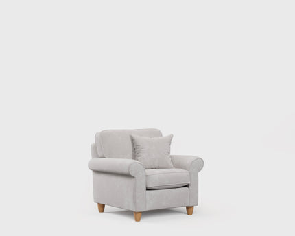 Model 33 1-Seater Sofa – Comfortable Single Chair with 8 Color Variations