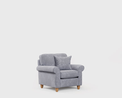 Model 33 1-Seater Sofa – Comfortable Single Chair with 8 Color Variations