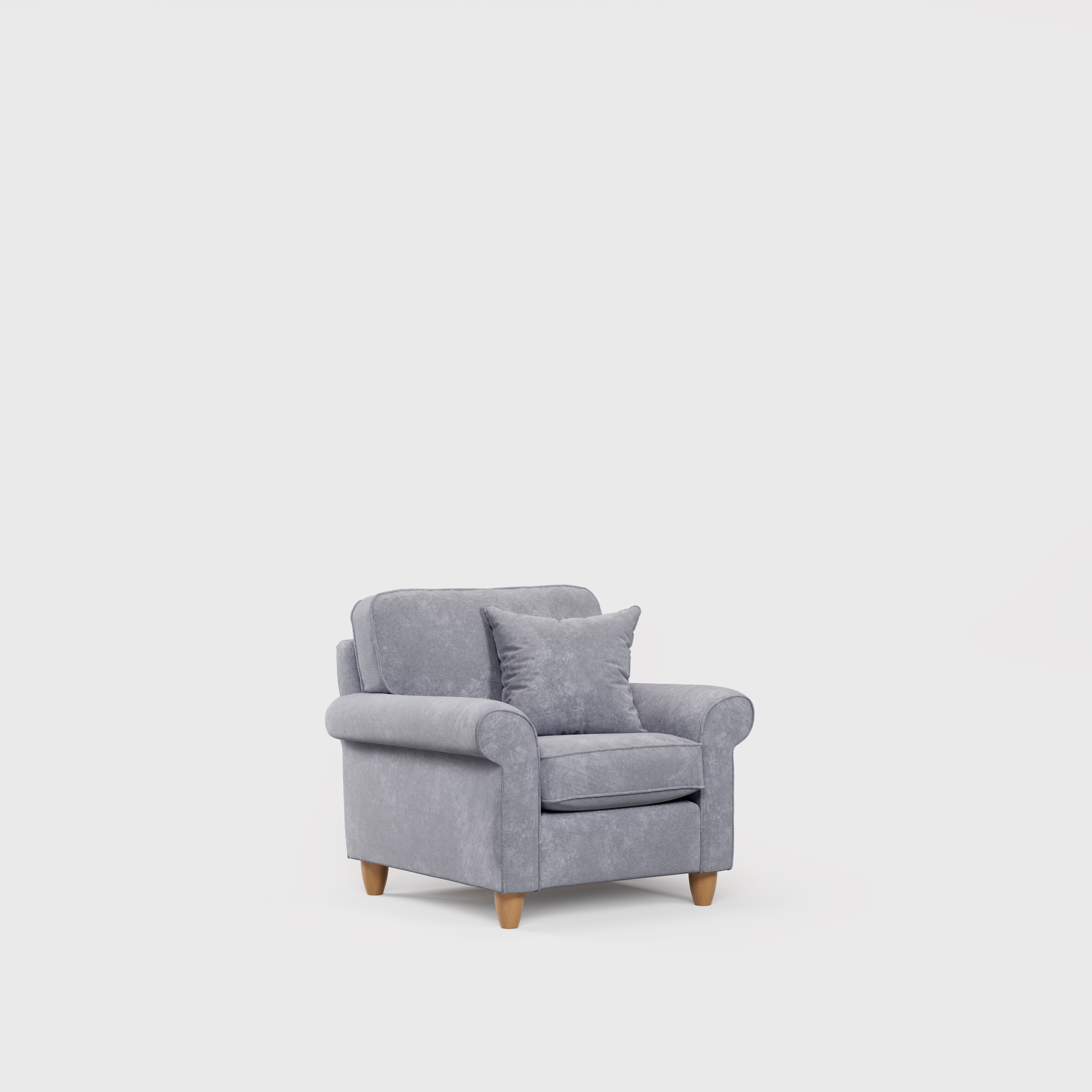 Model 33 1-Seater Sofa – Comfortable Single Chair with 8 Color Variations