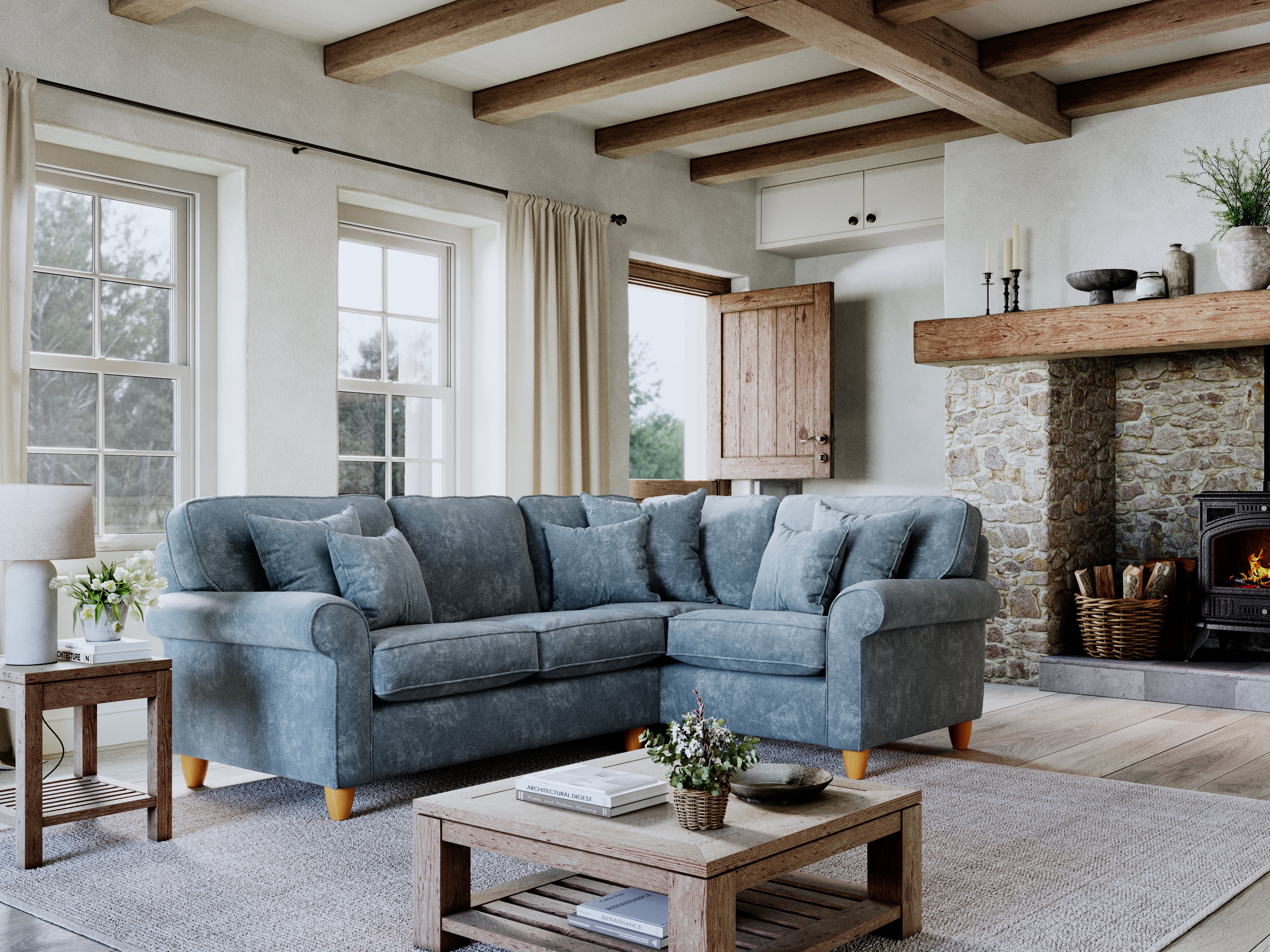Model 33 - 3 Seater Sofa – Comfortable and Stylish Living Room Seating