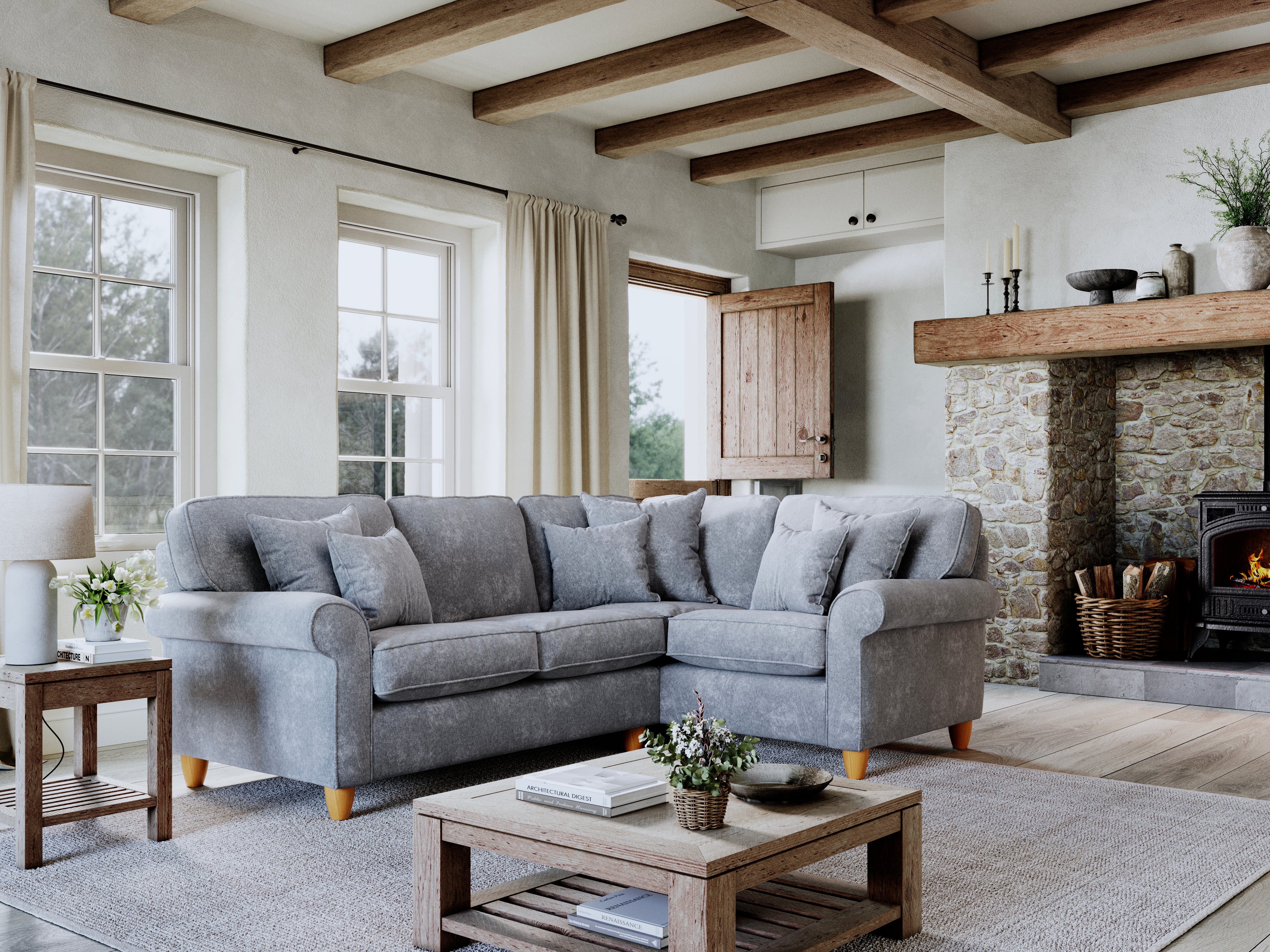Model 33 - 3 Seater Sofa – Comfortable and Stylish Living Room Seating