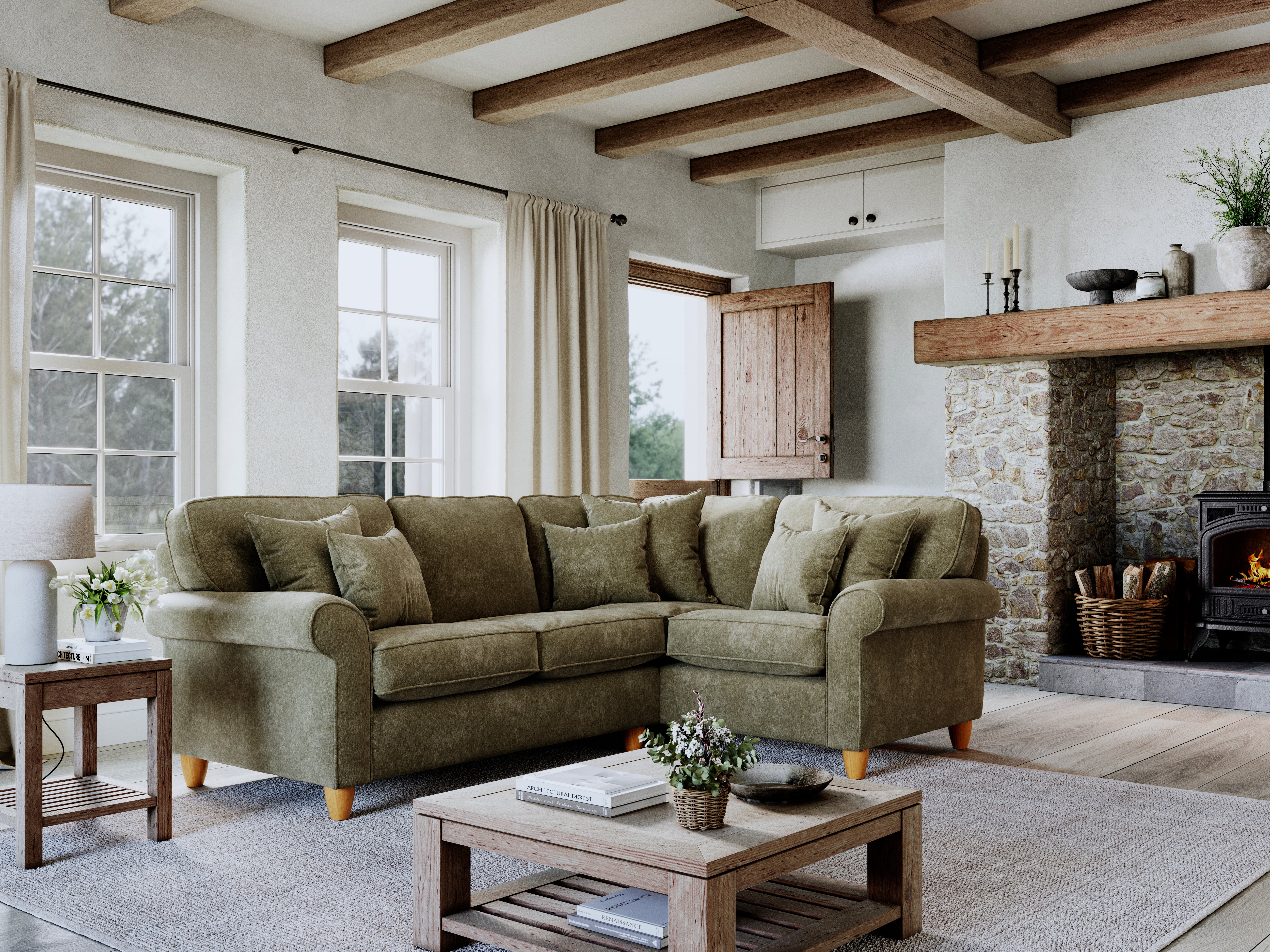 Model 33 - 3 Seater Sofa – Comfortable and Stylish Living Room Seating