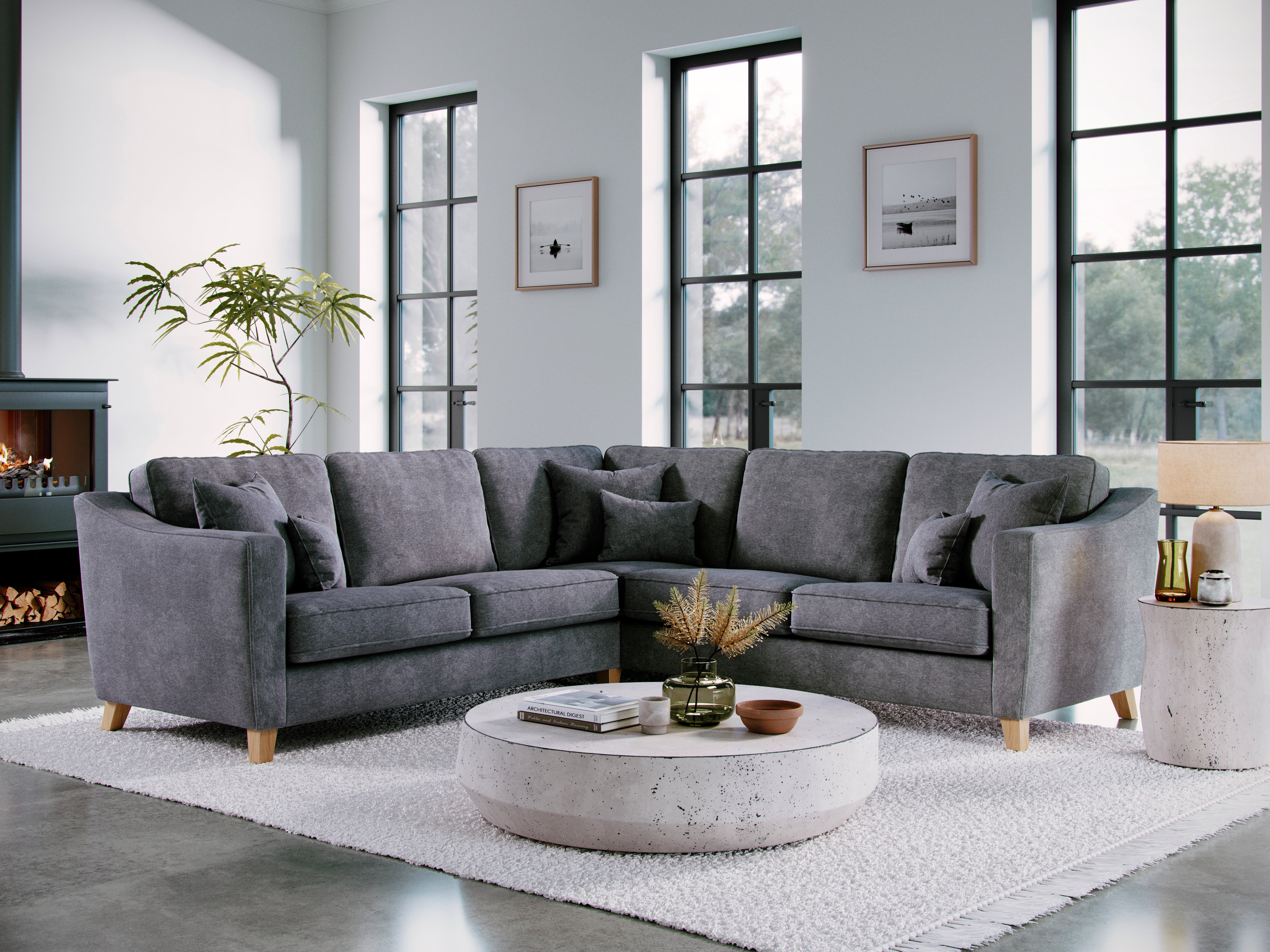 Model 35 - 4 Seater Sofa | Spacious & Stylish Modern Living Room Furniture