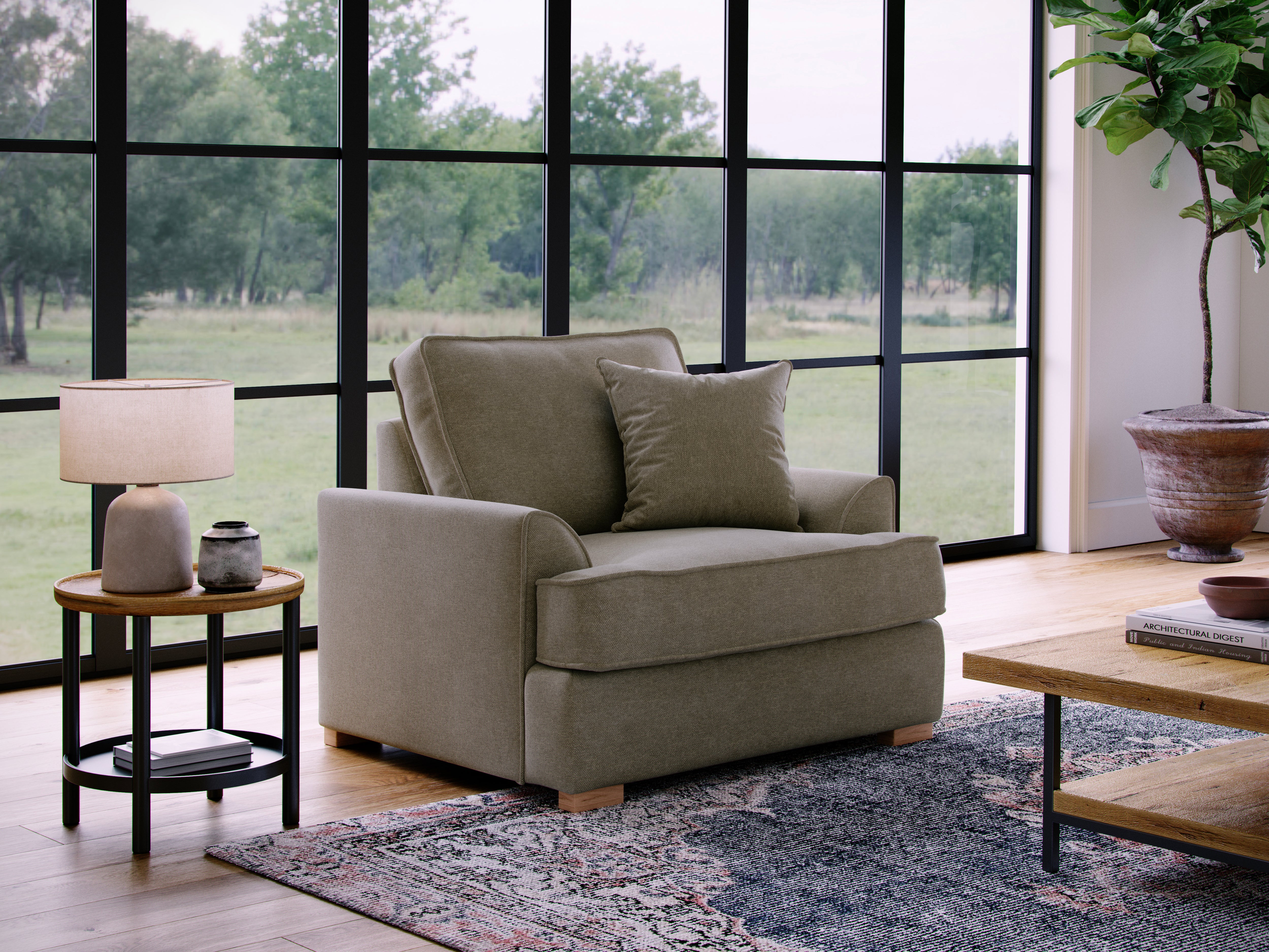 Model 36 1 Seater Sofa - Modern and Comfortable Single Seat Sofa