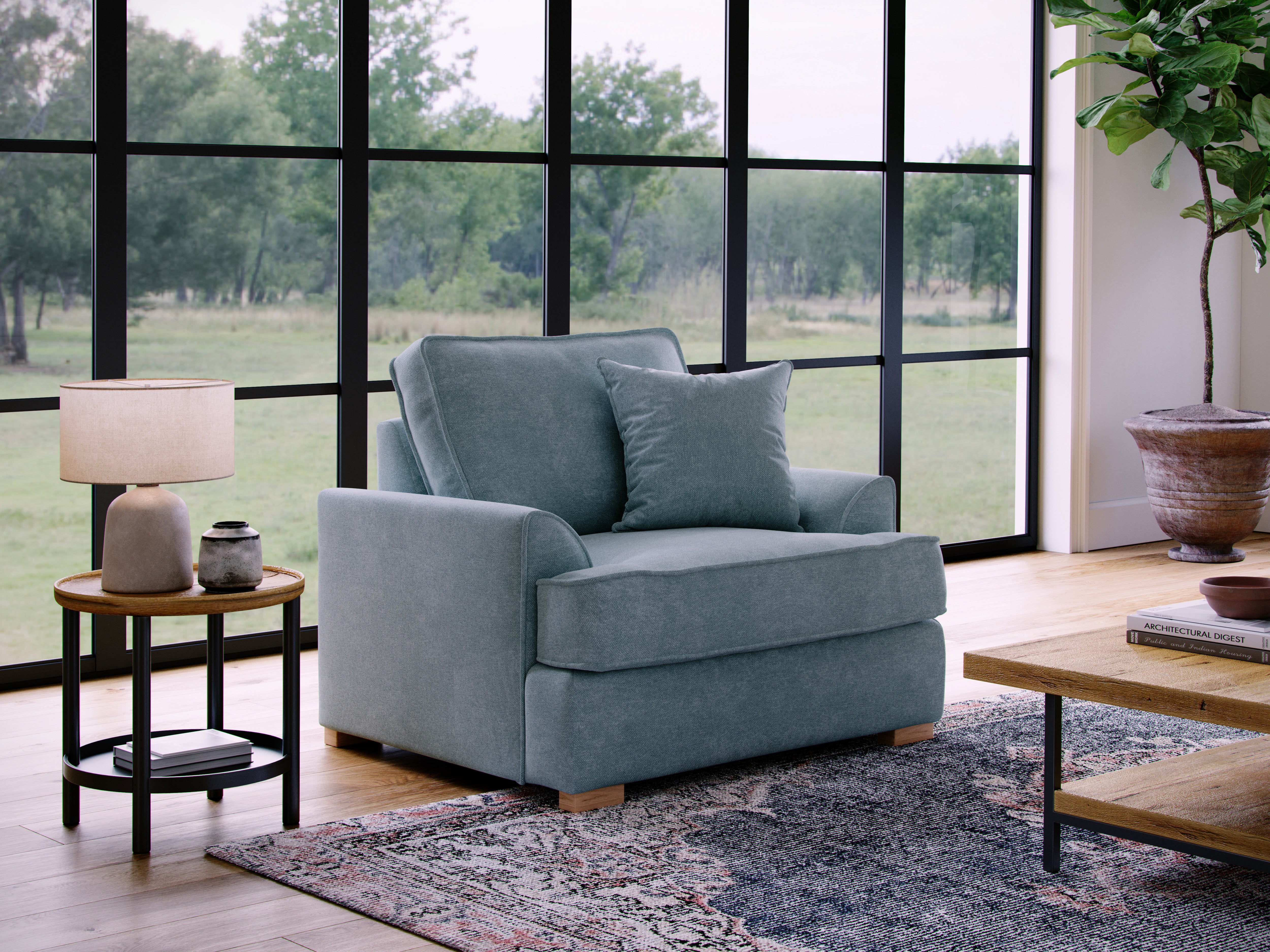 Model 36 1 Seater Sofa - Modern and Comfortable Single Seat Sofa