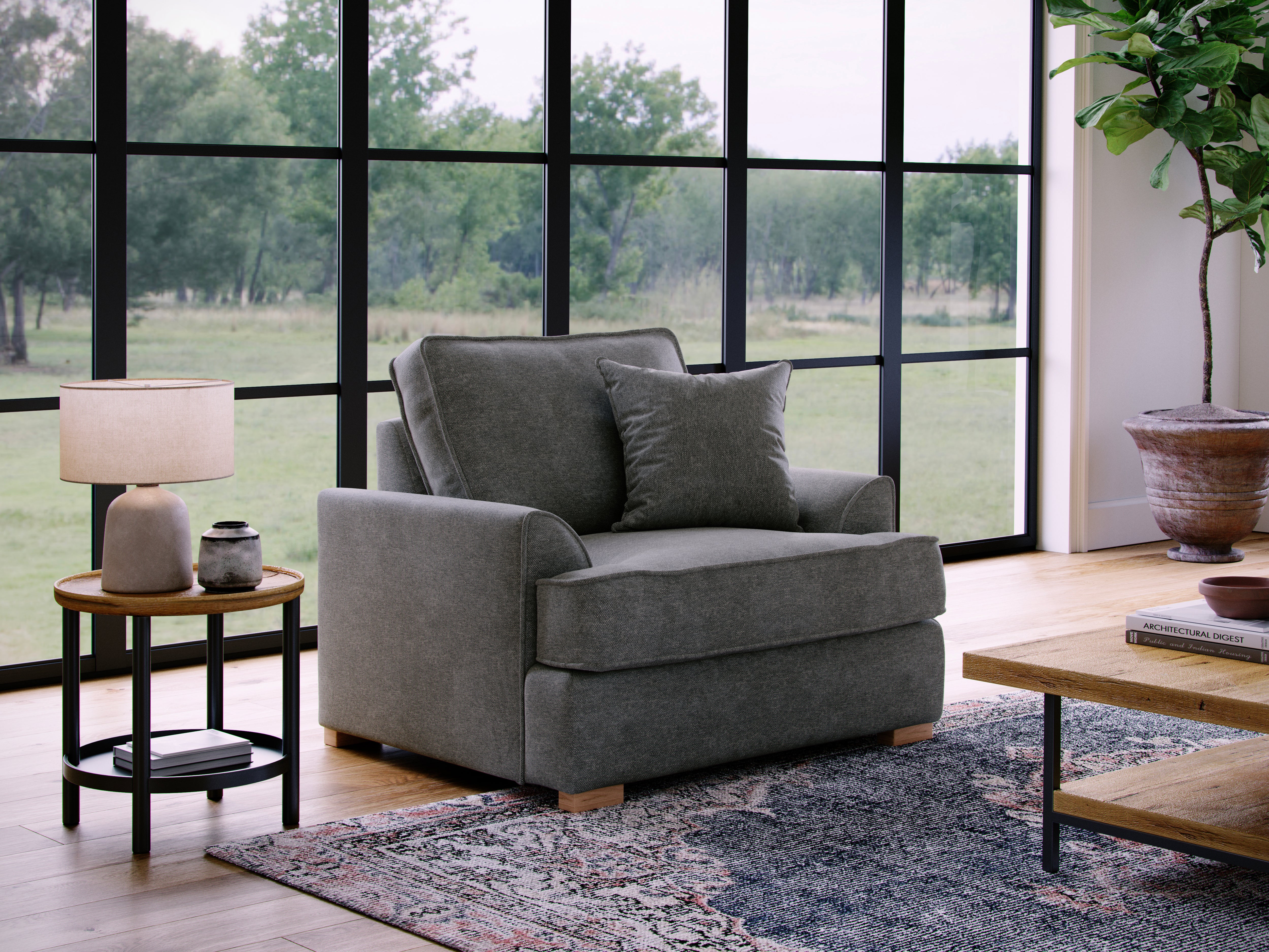 Model 36 1 Seater Sofa - Modern and Comfortable Single Seat Sofa