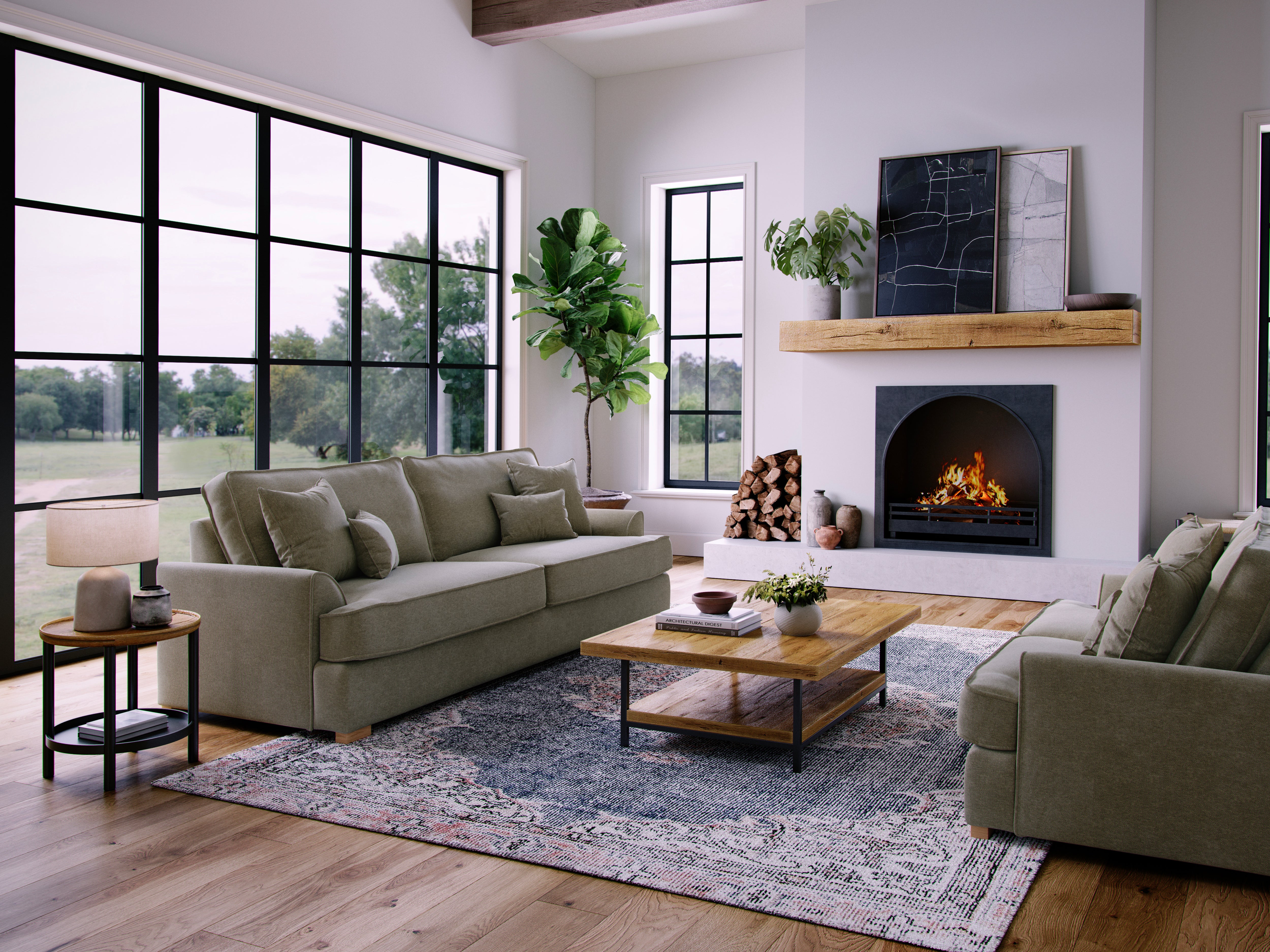 Model 36 – 2 Seater Sofa | Comfortable & Stylish Sofa for Modern Living Rooms
