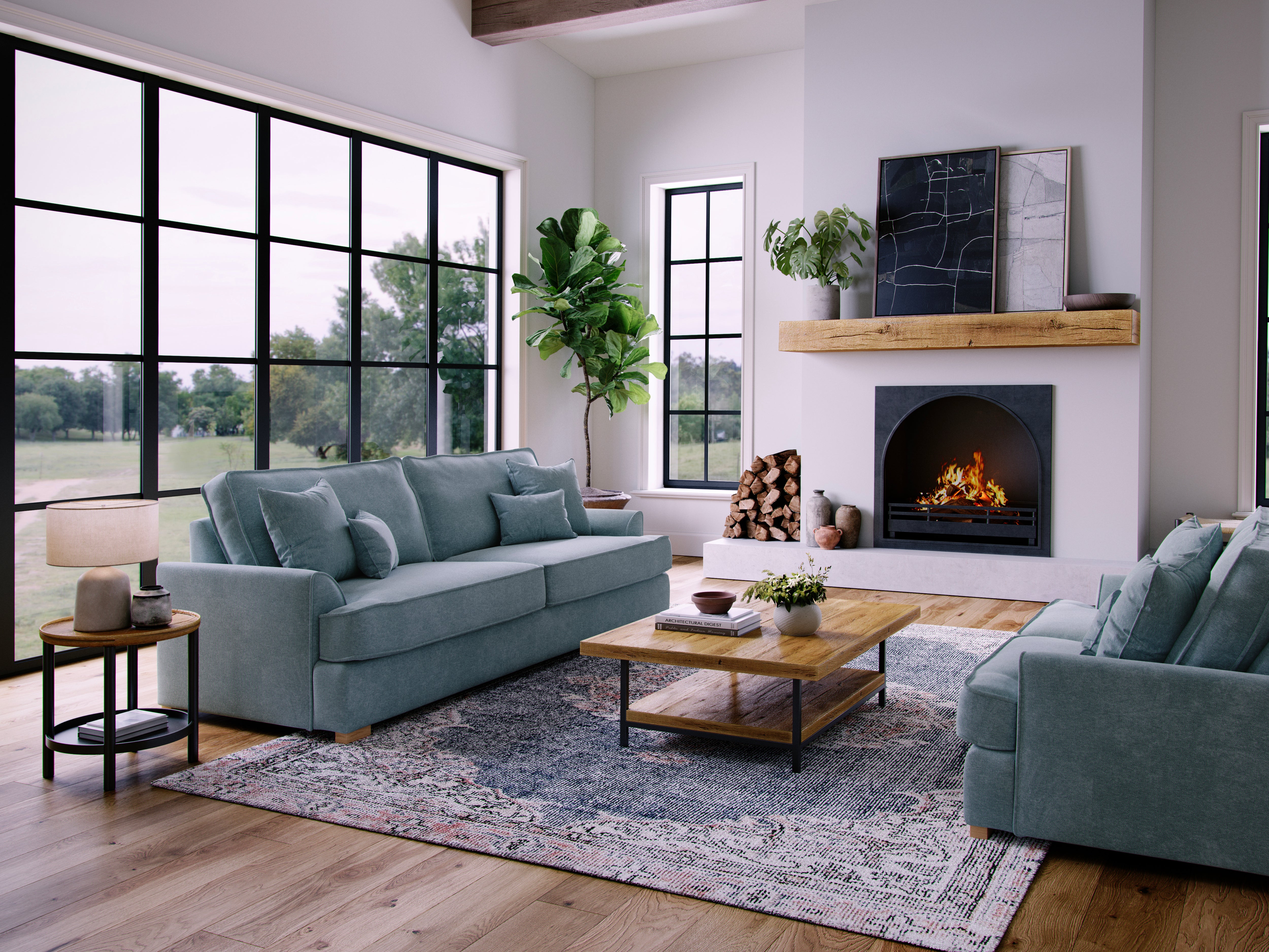 Model 36 – 2 Seater Sofa | Comfortable & Stylish Sofa for Modern Living Rooms