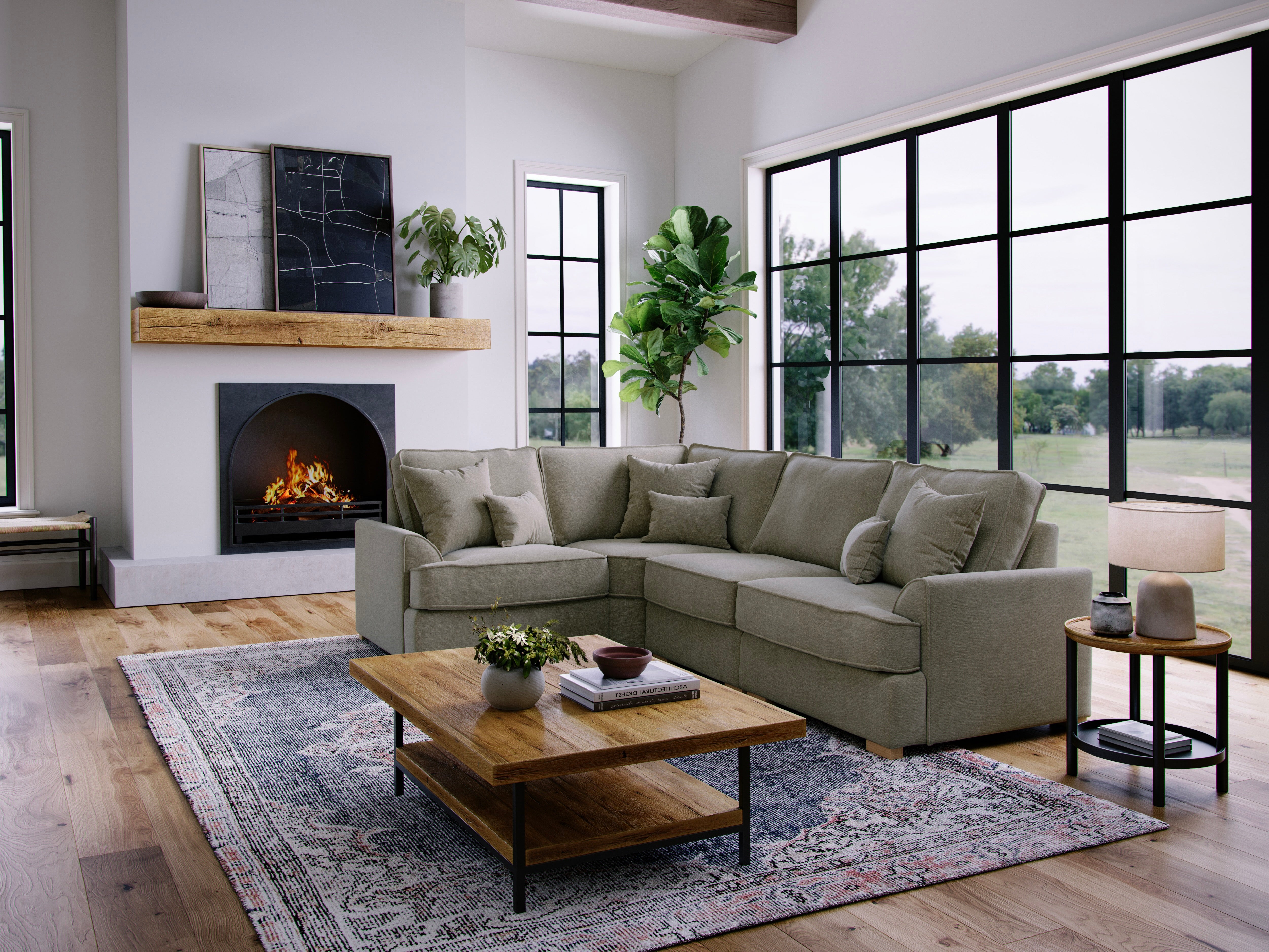 Model 35 - 3 Seater Sofa - Stylish & Comfortable Living Room Sofa