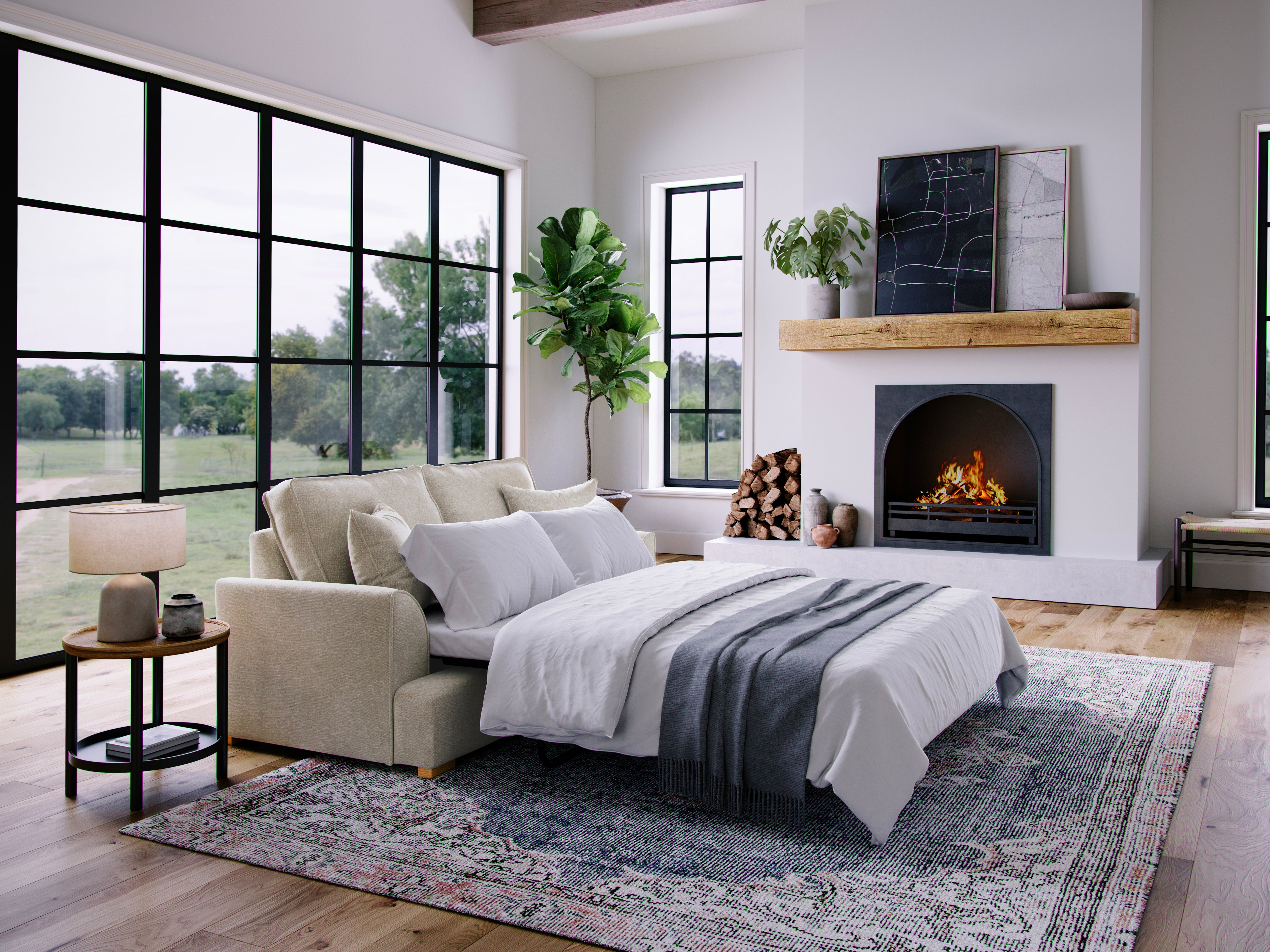 Model 36 - 2 Seater Sofa Bed – Stylish, Comfortable & Space-Saving Design