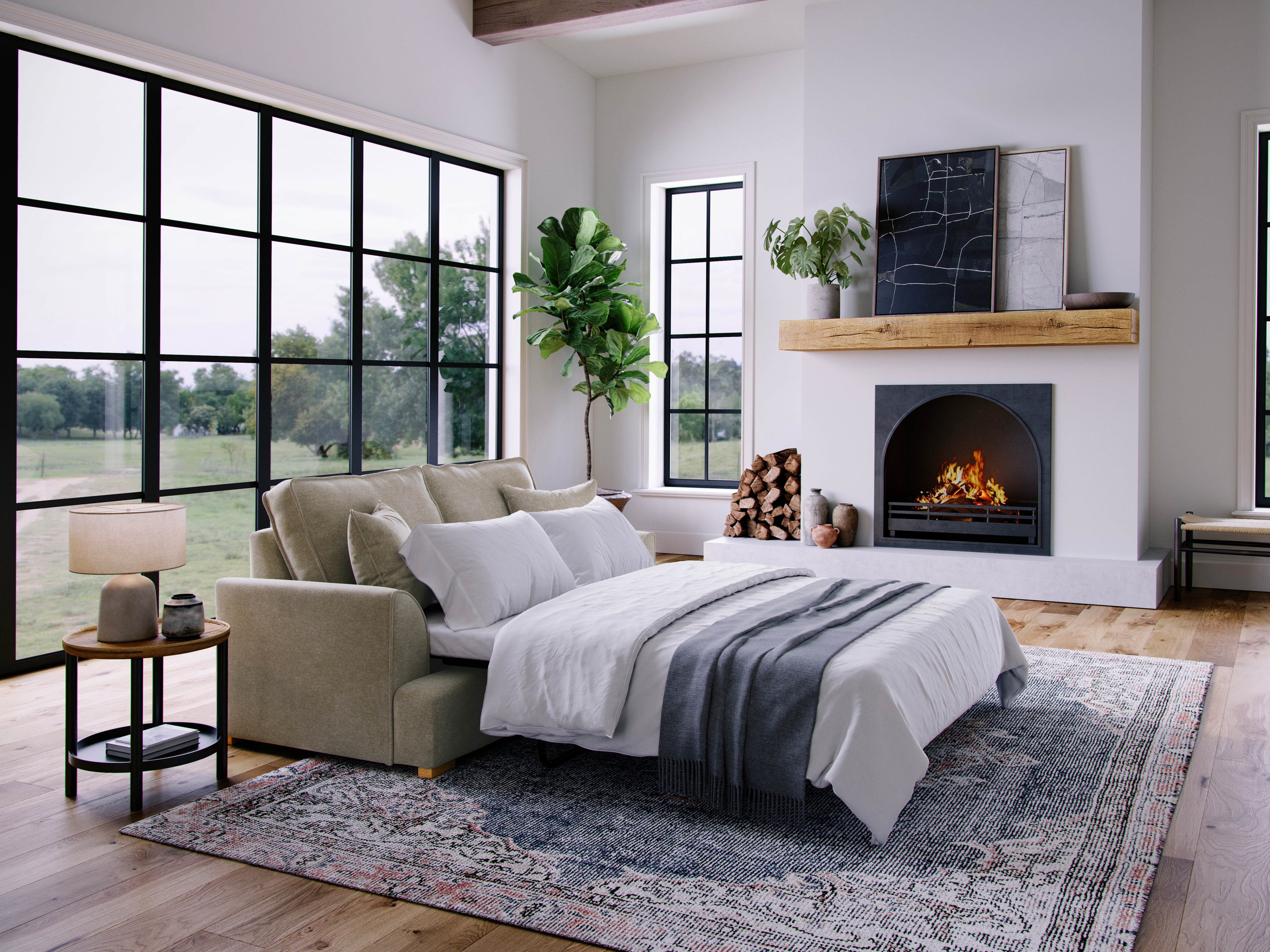 Model 36 - 2 Seater Sofa Bed – Stylish, Comfortable & Space-Saving Design