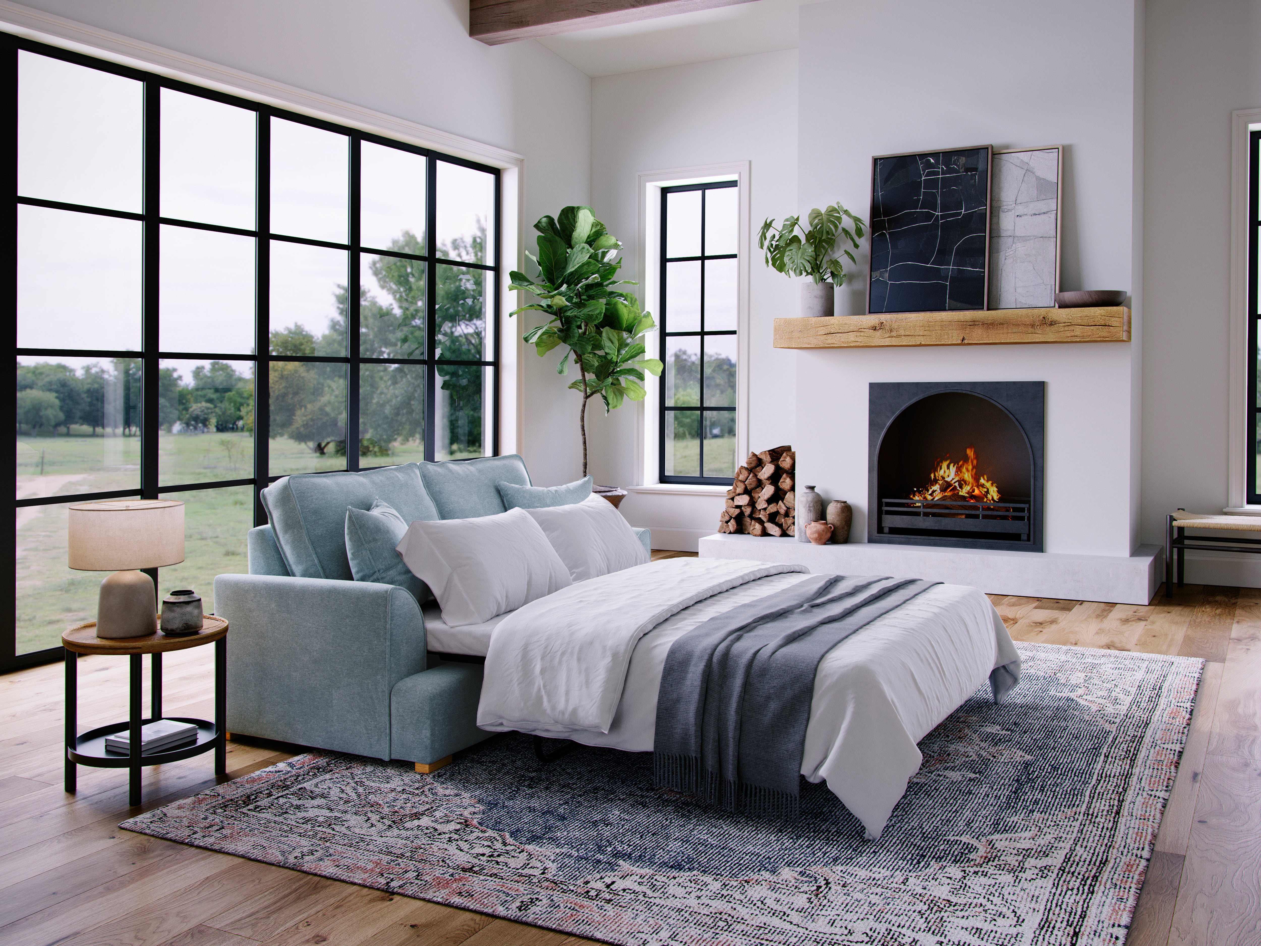 Model 36 - 2 Seater Sofa Bed – Stylish, Comfortable & Space-Saving Design