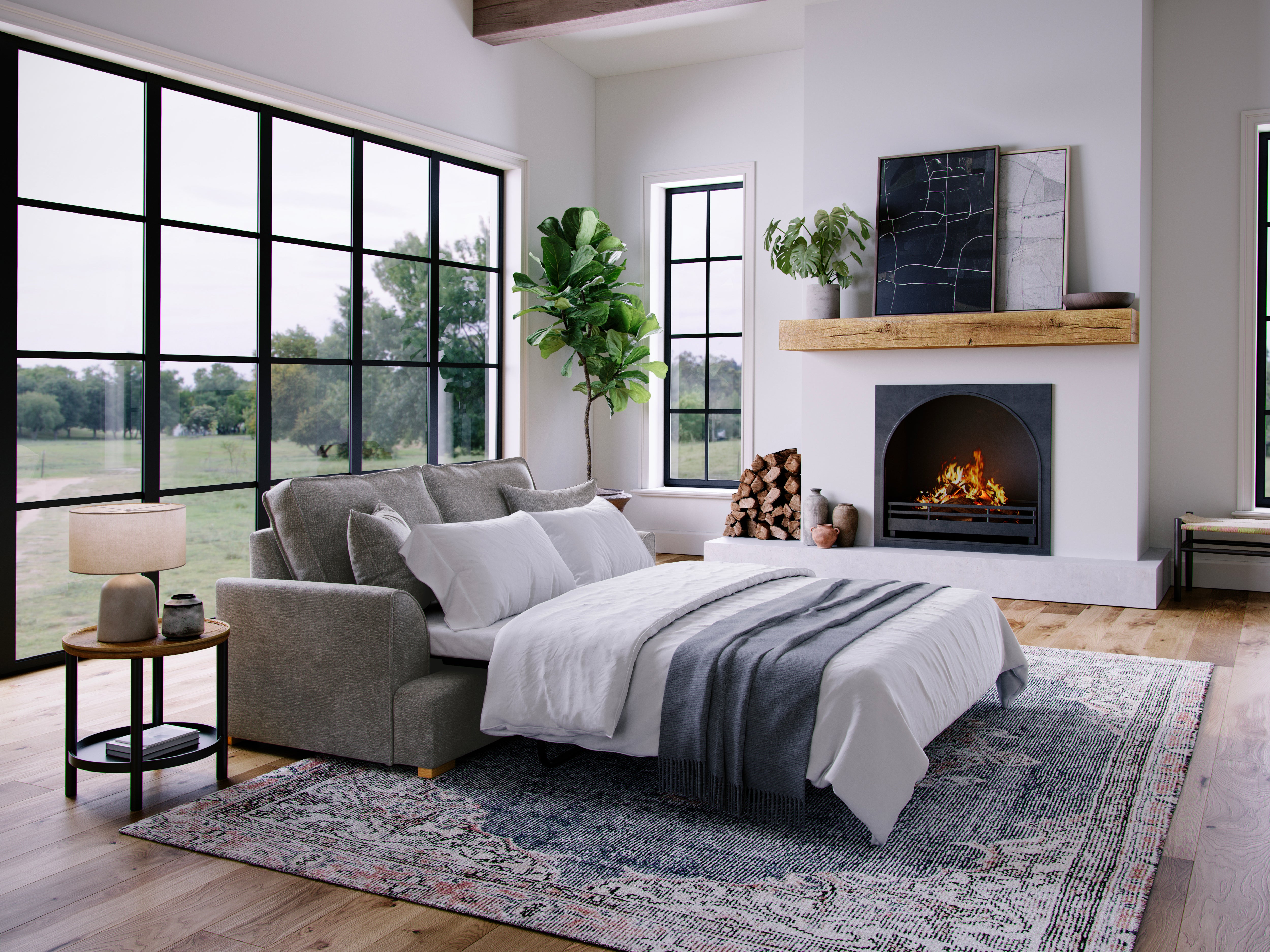 Model 36 - 2 Seater Sofa Bed – Stylish, Comfortable & Space-Saving Design