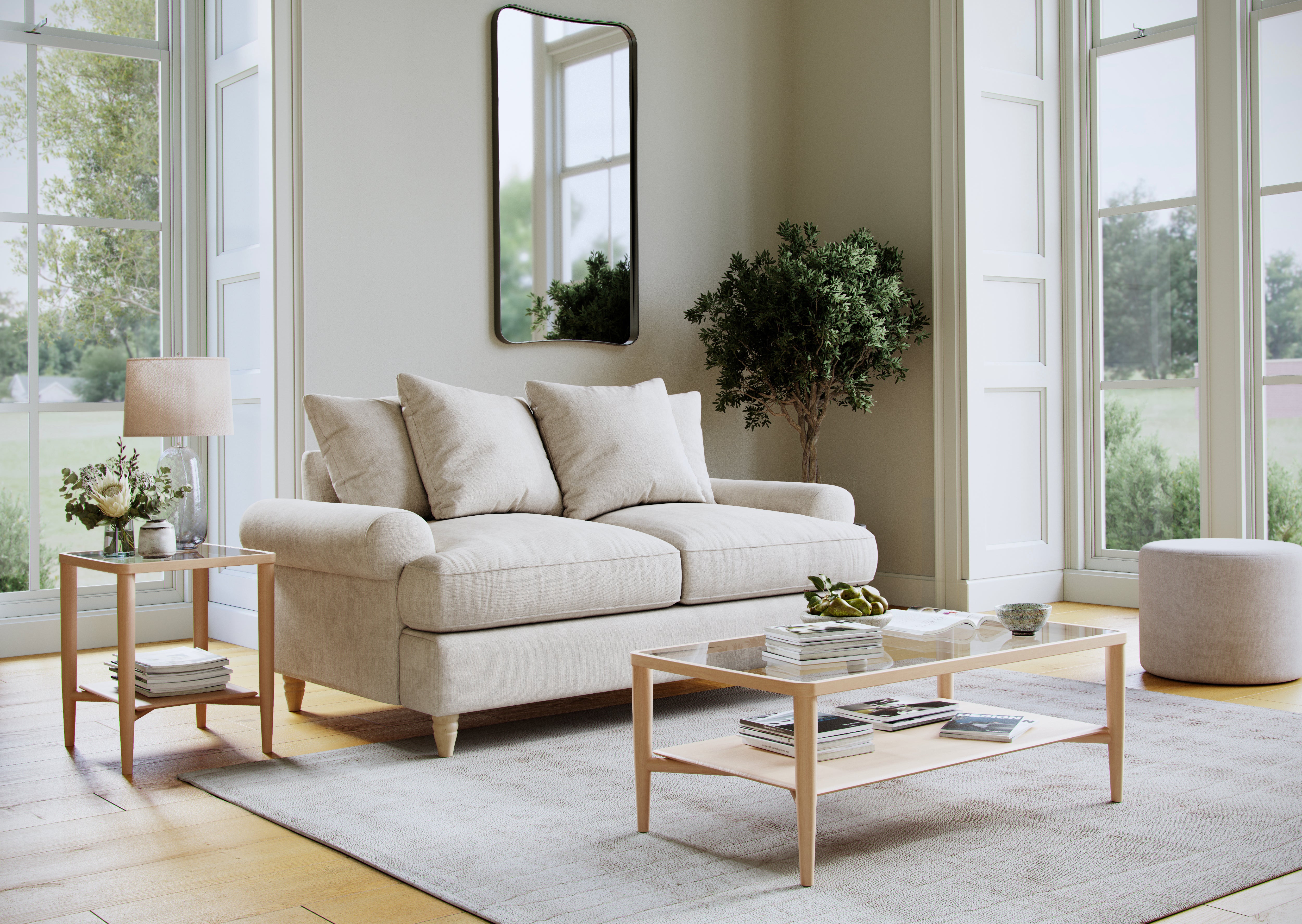 Model 37 - 2 Seater Sofa - Modern & Comfortable Couch for Living Room