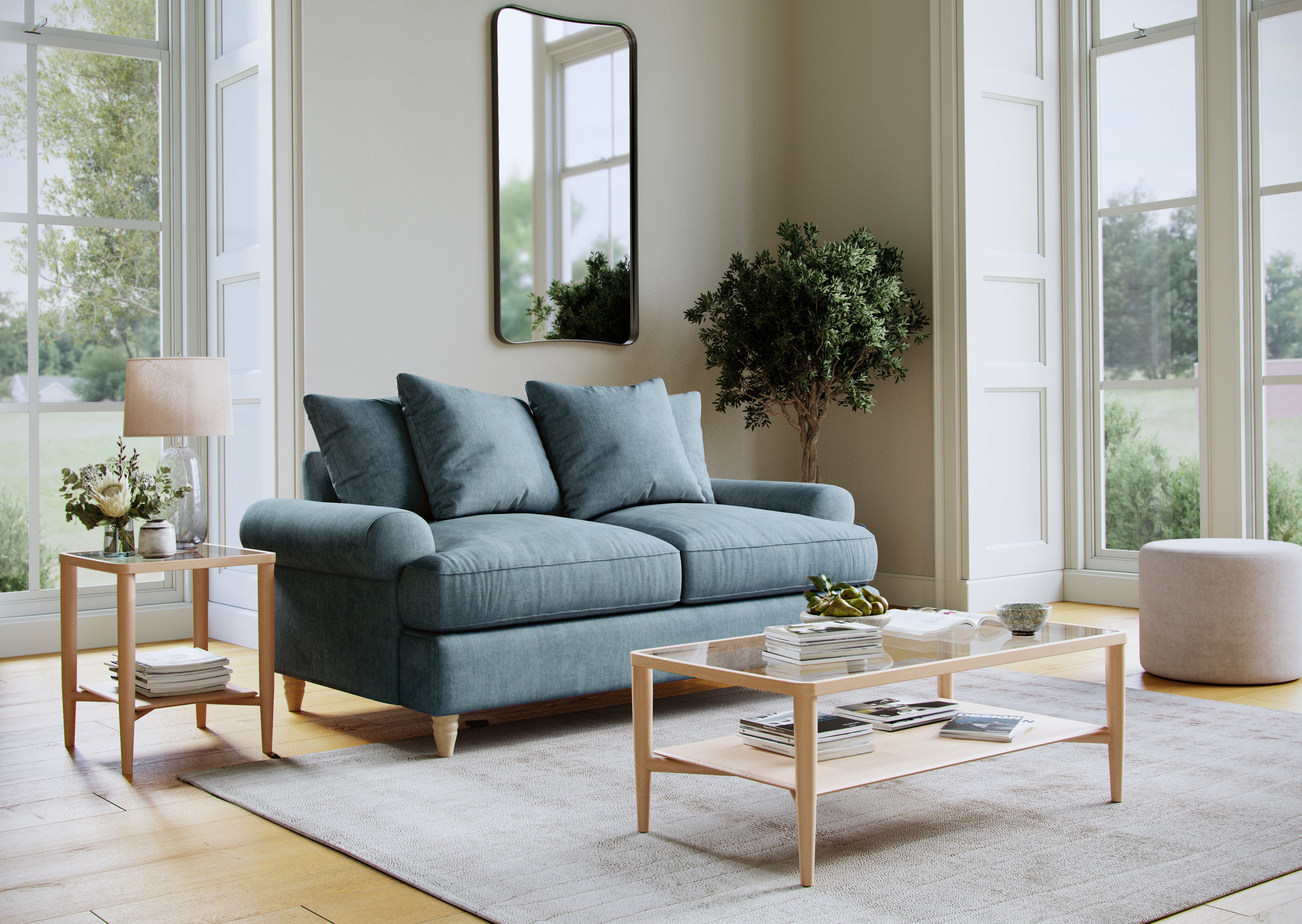 Model 37 - 2 Seater Sofa - Modern & Comfortable Couch for Living Room