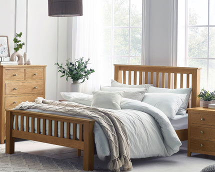 Mallory High Footend Bed - FSC Mix 70% (INT-COC-002320)