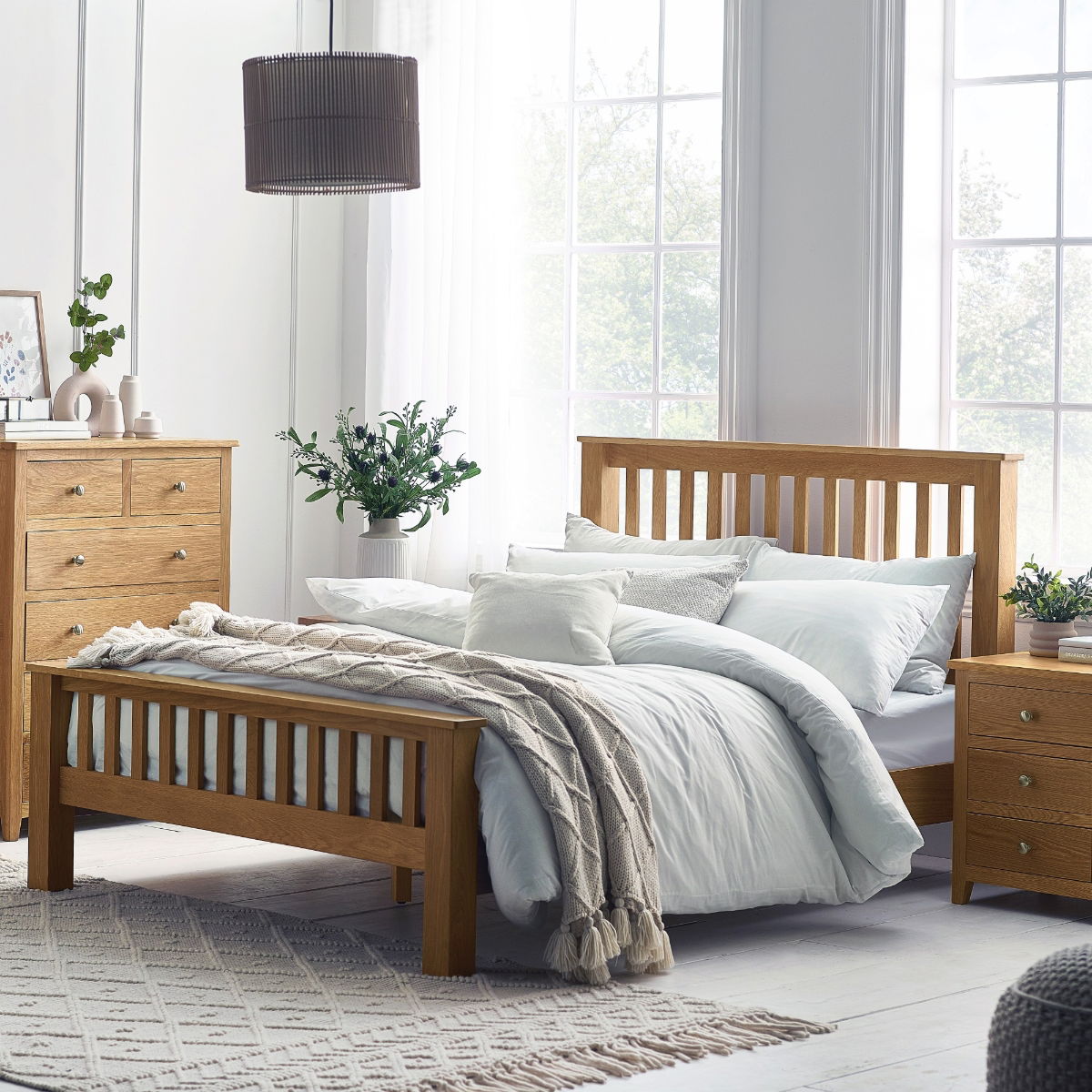 Mallory High Footend Bed - FSC Mix 70% (INT-COC-002320)
