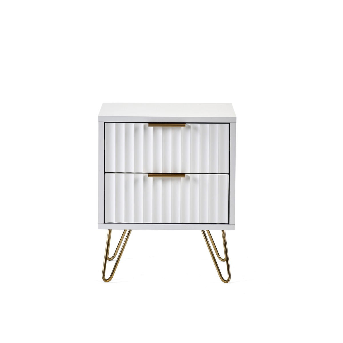 Murano 2 Drawer Bedside