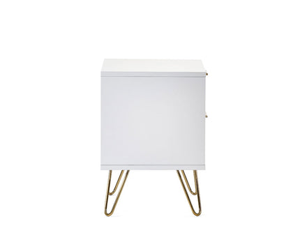 Murano 2 Drawer Bedside