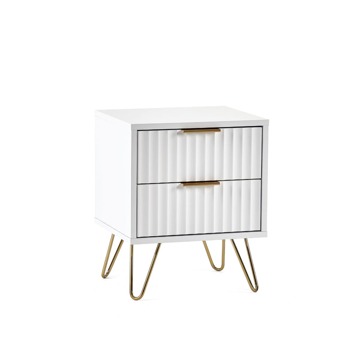 Murano 2 Drawer Bedside