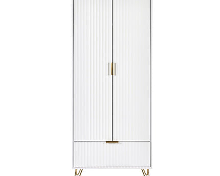 Murano 2 Door 1 Drawer Wardrobe