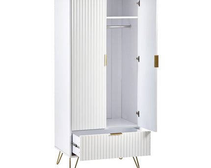 Murano 2 Door 1 Drawer Wardrobe
