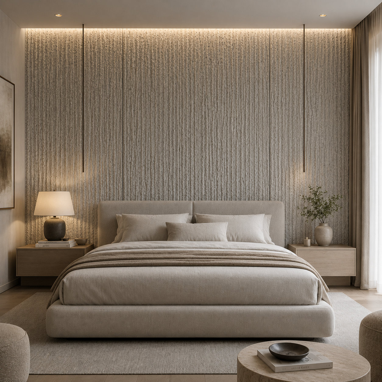Primer Flexible Fluted Wall Panel
