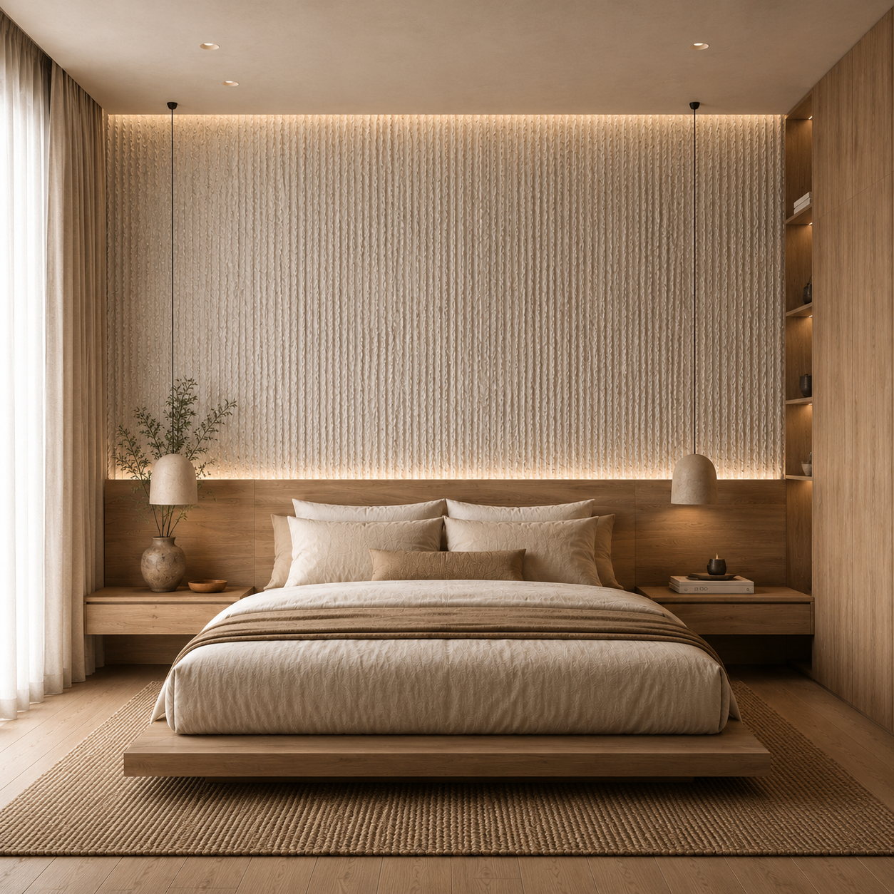Primer Flexible Fluted Wall Panel
