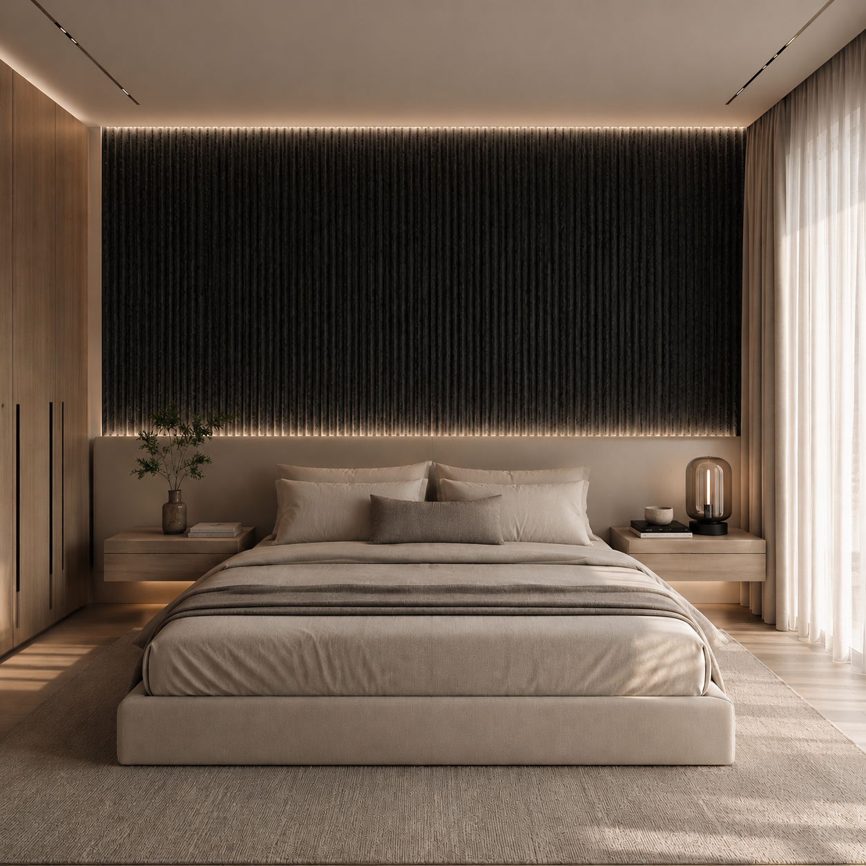 Primer Flexible Fluted Wall Panel