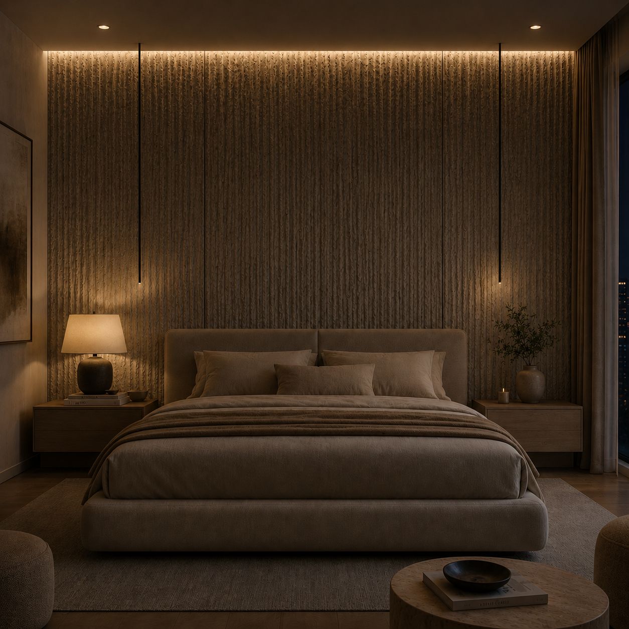 Primer Flexible Fluted Wall Panel
