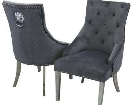 Bentley Chrome Dining Chair