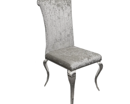 Nicole Dining Chair ALL COLOURS with Plain Back, Line & Cross Stitch