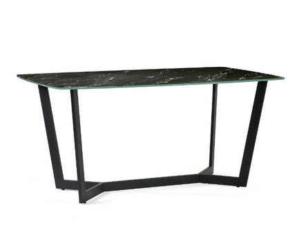 Olympus Dining Table - Black Marble