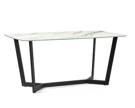 Olympus Dining Table - White Marble