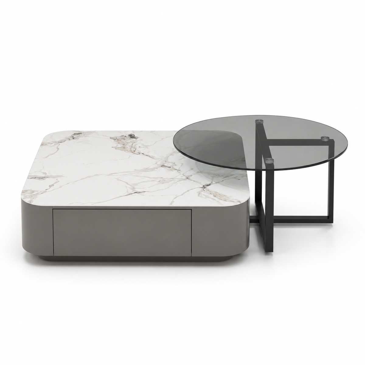 2 coffee table duo